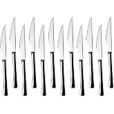 Lacor - JAY - 12001001 - Pack of 12 Cutlets Knives, Basic Collection | Made of stainless steel, for practical and professiona