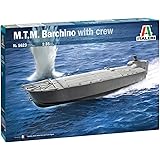 Italeri 5623 MTM Barchino with Crew, Scala 1:35, Plastic Model Kit, Modello in Plastica da Montare, Modellismo, Grigio