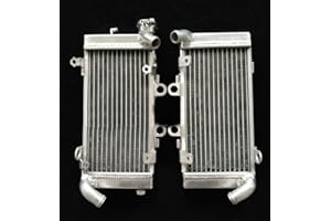 FSMOTO Aluminium Kühler für Hon-da XL1000V XL1000 XL 1000 V Varadero SD02 SD01 1999-2009 2008 2000 2001 2002 2003 2004 2005 2006 2007