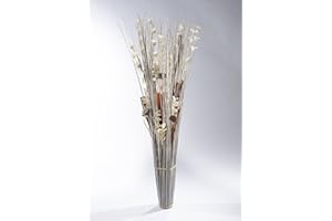 Kobolo XXL Dekobündel weiß braun 150 cm