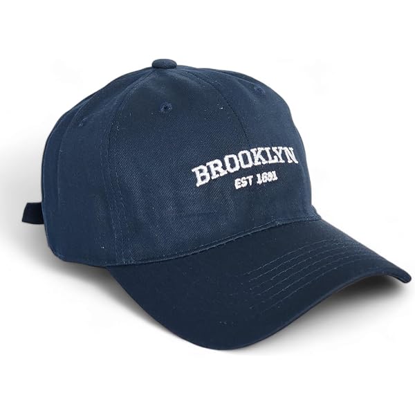 Trendy Apparel Shop 'Nah' Embroidered Dad Hat - Low Profile, Brushed Cotton Twill, Adjustable Slide Closure, One Size - View #6