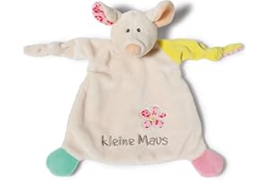 Nici 40039 "Little Mouse" Stitched Comforter with Mouse, Message and Picture 25 x 25 cm [German Language Product]