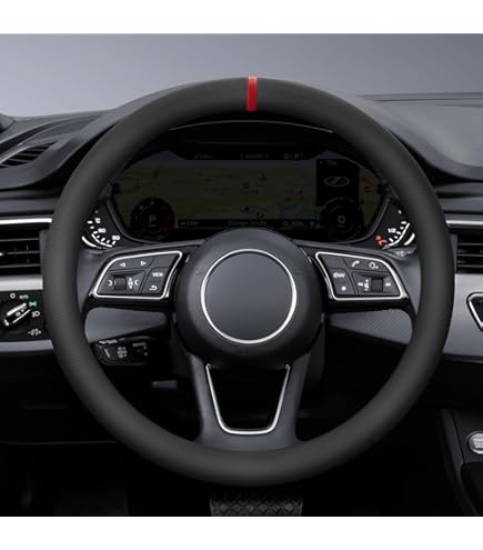 Lenkradabdeckung Lenkradbezug,3PCS Plüsch Lenkradh Produktbild-Vorschau 11