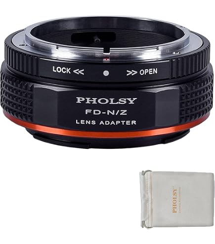 Qukaim Anello Adattatore Da Canon EOS A M60x0.75 – Filettatura In Metallo Per Obiettivi E Interfacce