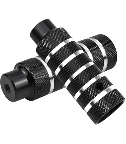 1 Paio Di Pioli Per Bici Pedali Per Bici In Lega Di Alluminio Perno Per Poggiapiedi Per BMX- Bike Adatto A 3 Assi Da 8 Pollici Accessori Per Biciclette 6 Colori