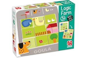 DUJARDIN Goula - Logic Farm, Juego preescolar educativo de lógica a partir de 3 años