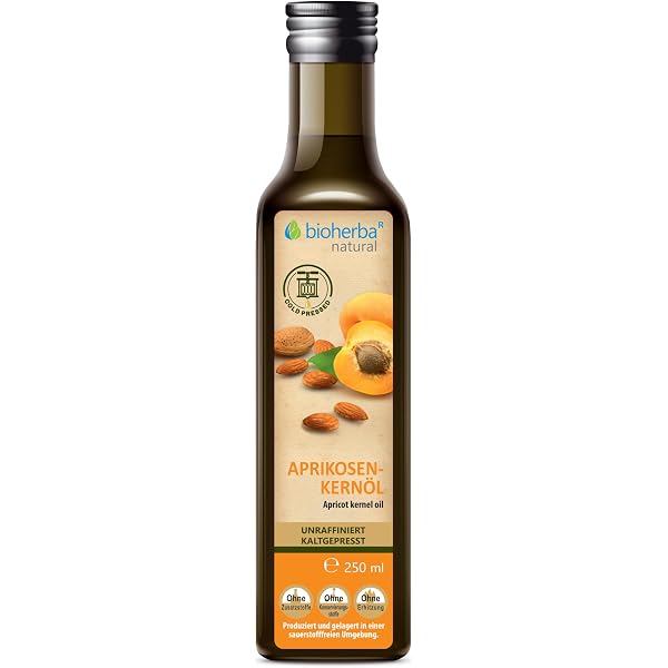 Oïléna Bio Aprikosenkernöl Nativ – Multifunktionsöl Für Haut, Haar & Massage (250 Ml)