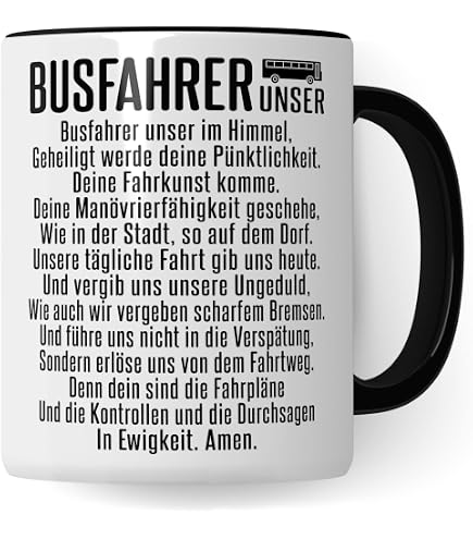 Personalisiert Tasse "Ausbilder" – 325ml, Spülmaschinenfest, Weißer Steingut-Becher Mit Berufs-Motiv