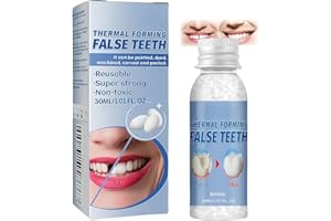 DRIPDRIP Temporary Tooth Filling Kit | Dental Repair Beads for Fixing Missing/Broken Teeth - DIY Teeth Repair Granules | False Tee-th for Temporary Tooth Filler