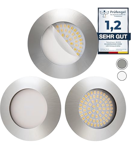 HCFEI 1x HCFEI- LED Inbouwspots - mat zwart - 3000K warm wit - 5 Watt