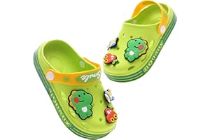 ZYLDK Kinder Clogs Pantoletten Sommer Gartenschuhe Mädchen Jungen Strand Sandalen Slip On Flach Badeschuhe Gummi Gartenclogs Outdoor Unisex Hausschuhe