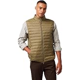 Nautica Erkek Haki Su Kaydırma &Ouml;zellikli Kaz T&uuml;y&uuml; Yelek-J47128T.3BP M