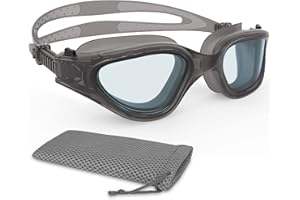 WINLINE Swimming Goggles Clear Vision Anti Fog Anti UV Anti Leak Waterproof Swim Goggles with Polarized or Non-Polarized Lens for Adult Men Women Teenager