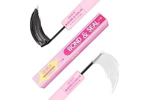 ‎CALAILIS CALAILIS Wimpernkleber und Sealer, Lash Bond and seal Wimpernkleber für Wimpernbüschel Superstarker Halt und langanhaltender 72 Stunden wasserfester, nicht reizender Einzelwimpernkleber für wimpern