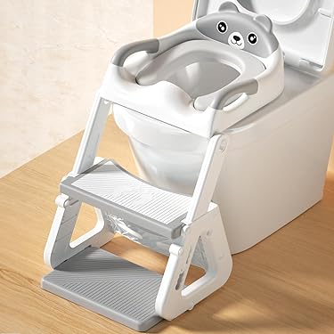 Vautvis Kindertoiletbril Met Trap, Zindelijkheidstraining