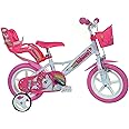 Dino Bikes 124RL-UN Unicorn 12" Bicycle 12'', White & Pink