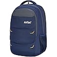 Safari Omega Pro 35L Laptop Backpack with Raincover, 3 compartments, bottle holder, organizer, school bag for boys and girls, college bag for women and men, office bag, travel bag