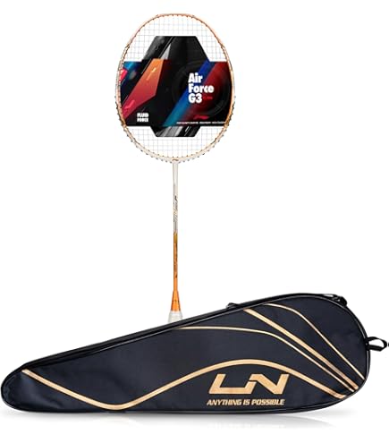 raika Buy Li-Ning SK 76 (AYPP272) Strung Badminton Racquet ( BLACK/GOLD