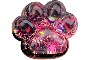 QIKAM Squishy Cat Paw, Squishy Katze Pfote, Katzenpfoten Squeeze Spielzeug, Cat Paw Squeeze Toy, Süße Katzenpfoten Stressabbau Fidget Toys für Kinder und Erwachsene