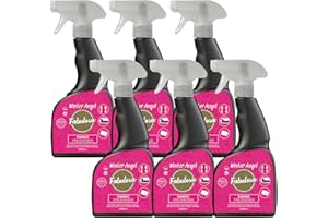 Fabulosa Multi Purpose Room and Fabric Antibacterial Disinfectant and Sanitising Cleaning Spray, 350ml, 6 Pack, Winter Angel (Packing may vary)