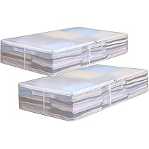 6 Contenitori Pieghevoli Sotto Letto - Salvaspazio Per Vestiti E Biancheria - Foto 9