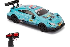 CMJ RC Cars Mercedes AMG C63 DTM oficjalnie licencjonowana zdalnie sterowana zabawka samochodowa w skali 1:24 2,4 GHz