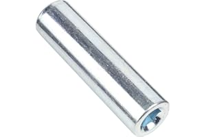 Spare Hardware Parts Bed Frame Work Station, Long Round Coupling Nut Sleeve (Replacement for IKEA Part #106986) (Pack of 4)