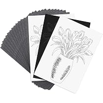100 Blatt Kohlepapier A4 – Weiß & Schwarz – Transferpapier Zum Durchschreiben