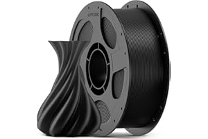 ANYCUBIC Filamento PLA ad alta velocità 1,75 mm, Impression 10X Plus Rapide,Filamento per Stampante 3D, Nero 1KG