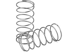 GUNGY Druckfeder Edelstahl Feder Druckfedern 35mm Drahtdurchmesser 0,8mm Außendurchmesser 16mm Länge 35mm Maximale Federkraft 0,53kg 4 Stück