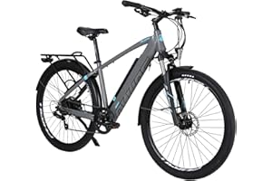 Hyuhome Electric Bikes for Adults Men, 27.5''/28'' Electric Mountain Bike,E Bikes for Men with 36V 12.5Ah Removable Battery and BAFANG Motor
