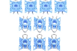Mtsooning 10pcs Window Lift Sliding Pivot Regulator Clip Auto Fastener Replacement for BMW E32 E34 E36 Volvo Xc60 S60 S40 S80 Xc90