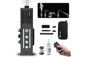 PERGEAR SmokeNINJA Nebelgenerator Rauchmaschine mit Fernbedienung, kabelloser Handnebler für Fotografie, Bühneneffekte Outdoor-Veranstaltungen und Partys