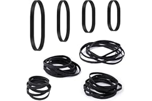 XINSHENG Gros élastique Caoutchouc Noir 4/5,5/6,5/8CM Fort Élastiques postuler à École Bureau Cuisine Couturiere Créatif Poubelle(80pieces)