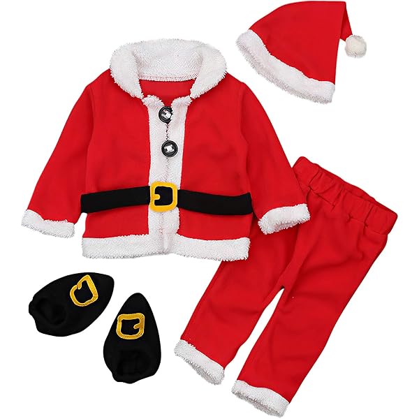 Costume Da Babbo Natale Per Bambino Per 8,10 - 2