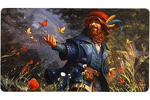 Ultra PRO - The Lord of The Rings: Tales of Middle-Earth Playmat Featuring: Tom Bombadil for Magic: The Gathering, Protect Cards During Gameplay, Use as Mousepad, & Desk Mat