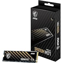 Amazon.in: Buy MSI SPATIUM M371 NVMe M.2 1TB - PCIe 3x4 NVMe