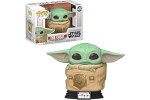 ‎FUNKO Funko POP! Star Wars: The Mandalorian -Grogu (das Kind, Baby Yoda) mit Tasche - Vinyl-Sammelfigur - Geschenkidee - Offizielle Handelsware - Spielzeug für Kinder und Erwachsene - TV-Fans.