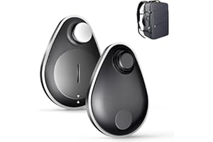 DIBDIB Utag Hidden GPS Tracker for Children, Pack of 2, Bluetooth Tracker Works with Apple Find My (iOS Only), IP67 Waterproof, Privacy, Loss Mode, Suitable for Children, Elderly People