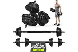 Gallant Adjustable Dumbbells Set, Hand Free Weights Set for Strength Training, Weight Lifting, Bodybuilding- Weight Sets for Men and Women