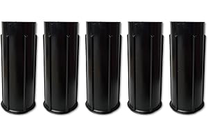 WANDBREITE Stössel für 150ml M3000 2-Komponenten Expansionsharz Kartuschen schwarz Auspressstößel mit Skala (Auspress-Stössel 5 St.)