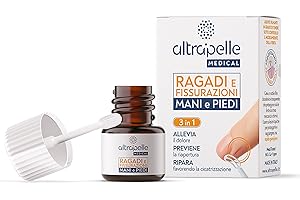 Altrapelle Medical - Ragadi e Fissurazioni Mani e Piedi, Cerotto Liquido per Trattare Ragadi, Screpolature e Piccoli Tagli, Allevia il Dolore, Favorisce la Cicatrizzazione, Facile Applicazione, 7 ml