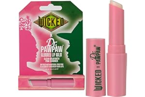 DR. PAWPAW ORIGINAL BALM Dr.PAWPAW X WICKED Glimmer Lip Balm – Nourishing & Lip Care with a Magical Shine – Cruelty-Free & Multipurpose for Radiant Lips - 3g