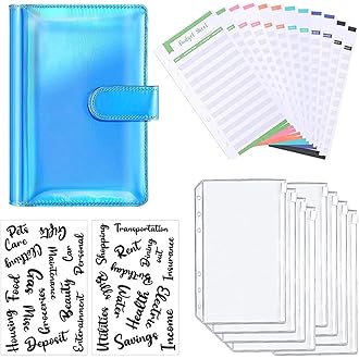 Quaderno Budget Personale A6 Con 8 Tasche - Per Risparmi E Gestione Finanze - Foto 2