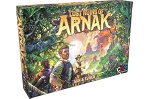 Czech Games Edition , Lost Ruins of Arnak, Board Game, 1 to 4 Players, 30 Minutes Player Time, Ages 12+