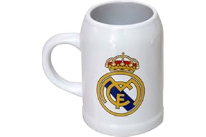CYP BRANDS Real Madrid, Boccale per la Birra, Prodotto Ufficiale del Real Madrid Club de Fútbol, 40 cl