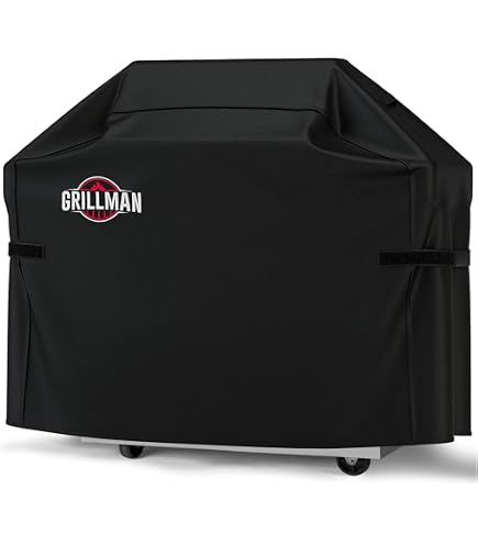 GrillTough copertura per barbecue resistente per barbecue all'aperto, impermeabile e resistente agli agenti atmosferici, copertura per griglia a gas (70cm