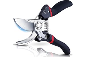 Kynup Garden Secateurs - SK-5 Steel Gardening Shears with Ergonomic Anti-Slip Handle, Gardening Pruning Scissors, Bypass Prun