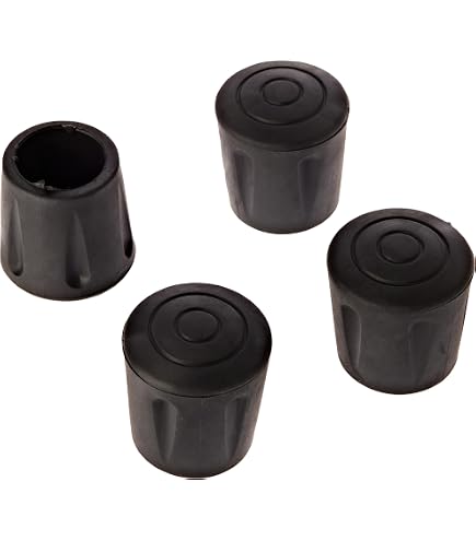 Produktbild von PATIKIL 34mm Gummikappen 10er Set – Flexible Vinyl-Schutzkappen Für Schrauben & Rohre, Rund, Schwarz
