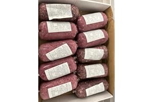 PAWSITIVE RAW FOODS Frozen Raw Dog Food, Mix Box Frozen Dog Food 42x 500g bags 21kg box. - Includes Chicken, Tripe, offal) Dog Meal BARF Diet